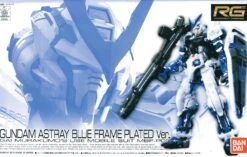 Bandai 1/144 RG GUNDAM ASTRAY BLUE FRAME PLATED Ca. 14cm Groß