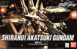 Bandai 1/144 HG GUNDAM SHIRANUI AKATSUKI Ca. 14cm Groß