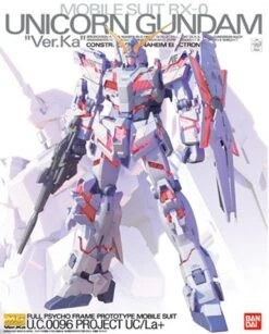 Bandai 1/100 MG GUNDAM UNICORN Ver.Ka Ca. 21cm Groß