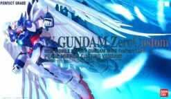 Bandai 1/60 PG Wing Gundam Zero Custom Pearl Mirror Coat Ver. Ca. 28cm Groß