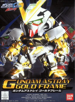 Bandai SD 299 GUNDAM ASTRAY GOLD FRAME Ca. 8cm Groß