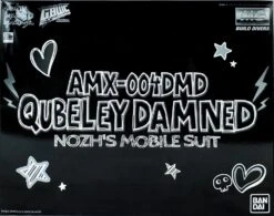 Bandai 1/100 MG GUNDAM QUBELEY DAMNED AMX-004 DMD Ca. 21cm Groß
