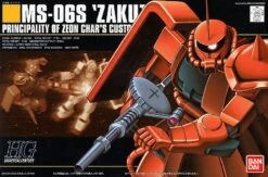 Bandai 1/144 HG MS-06S CHARS ZAKU II Ca. 14cm Groß