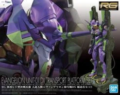 RG Evangelion UNIT-01 DX Transportplattform-Set Ca. 21cm Groß