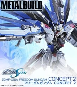 Bandai METAL BUILD FREEDOM GUNDAM CONCEPT 2 Ca. 21cm Groß