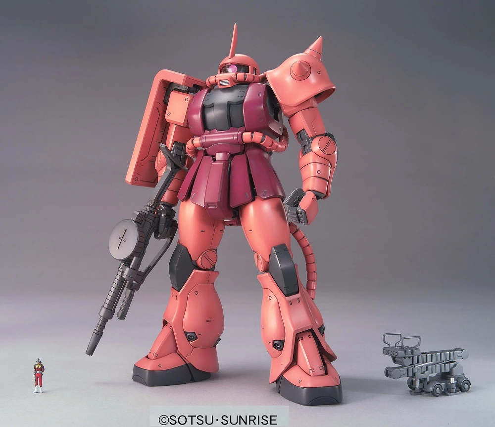 Bandai 1/100 MG MS-06S CHARS ZAKU II 2.0 Ca. 21cm Groß – Bild 2