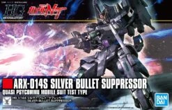 Bandai 1/144 HG SILVER BULLET SUPPRESSOR Ca. 14cm Groß