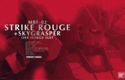 1/60 PG Strike Rouge + Skygrasper Gundam Ca. 30cm Großes Model Kit