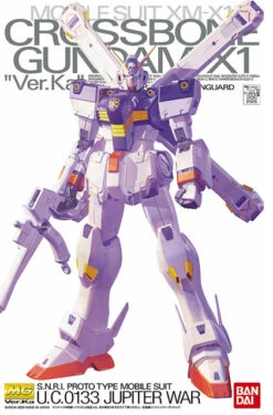 Bandai 1/100 MG GUNDAM CROSSBONE X-1 Ver.Ka Ca. 21cm Groß