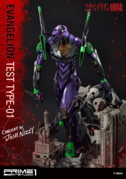 Neon Genesis Evangelion Statue Test Type-01 Concept By Josh Nizzi 68 Cm