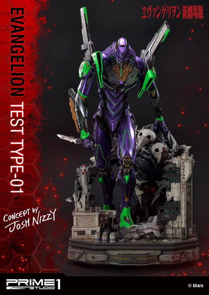 Neon Genesis Evangelion Statue Test Type-01 Concept By Josh Nizzi 68 Cm – Bild 4