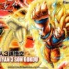 Bandai Super Saiyan 3 Son Goku (Renewal Ver.) Ca. 16cm Groß