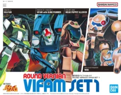 Bandai ROUND VERNIAN VIFAM SET 1 Ca. 14cm Groß