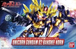 Bandai SD UNICORN BANSHEE NORN #391 Ca. 8cm Groß