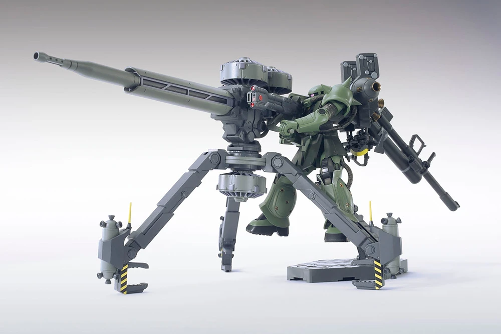 Bandai 1/144 HG ZAKU II MASS BIG GUN THUNDERBOLT Ca. 14cm Groß – Bild 3