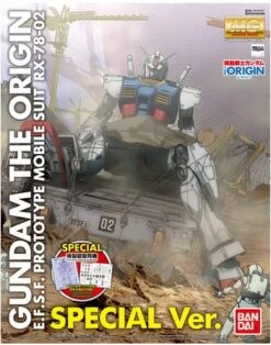 Bandai 1/100 MG RX-78-02 Gundam (GUNDAM THE ORIGIN Ver) Special Edition Ca. 21cm Groß