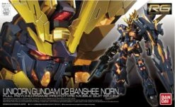 Bandai 1/144 RG GUNDAM UNICORN BANSHEE NORN Ca. 14cm Groß