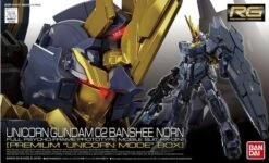 Bandai 1/144 RG GUNDAM UNICORN BANSHEE NORN LTD Ca. 14cm Groß